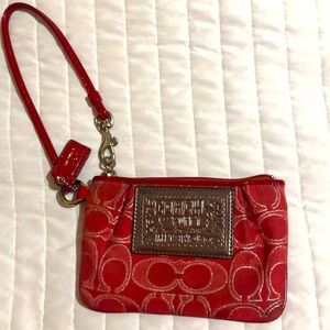 Coach wristlet